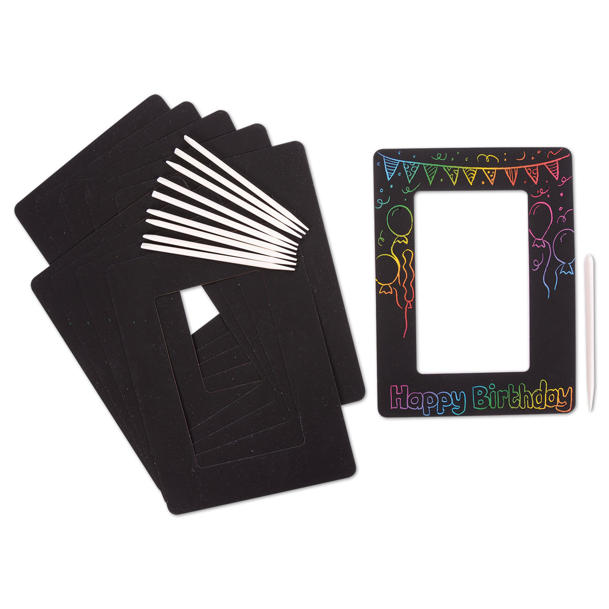 Scratch Magic Kratzbilderrahmen Set 20-teilig