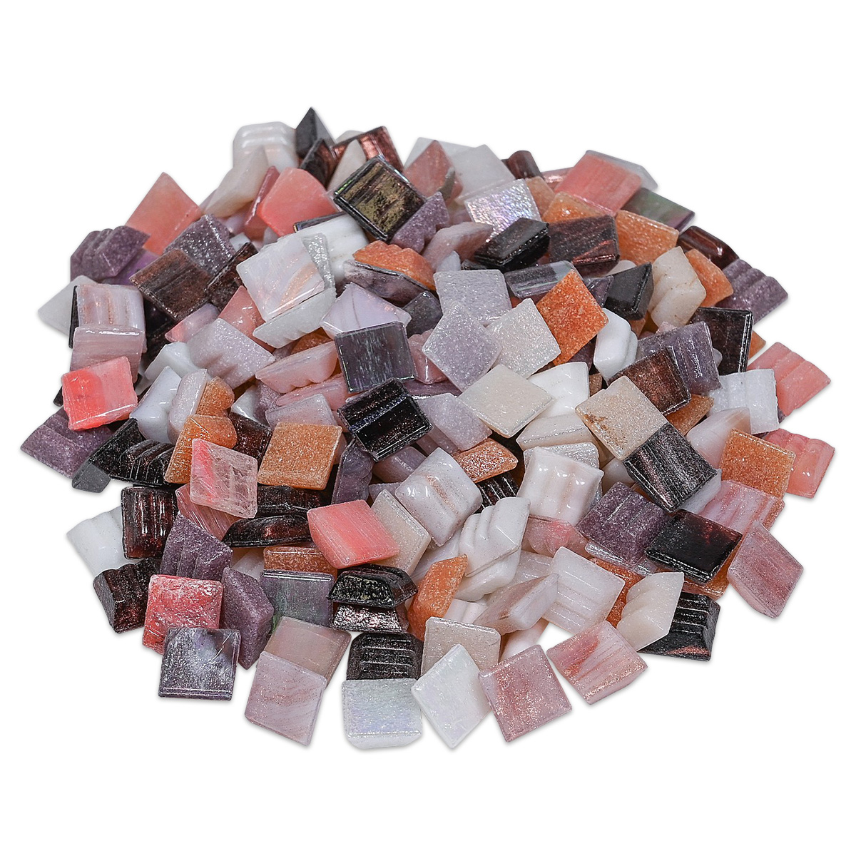 Glasmosaik Joy Deluxe 20x20x4mm 200g terra mix Glasmosaik Joy Deluxe 20x20x4mm 200g terra mix