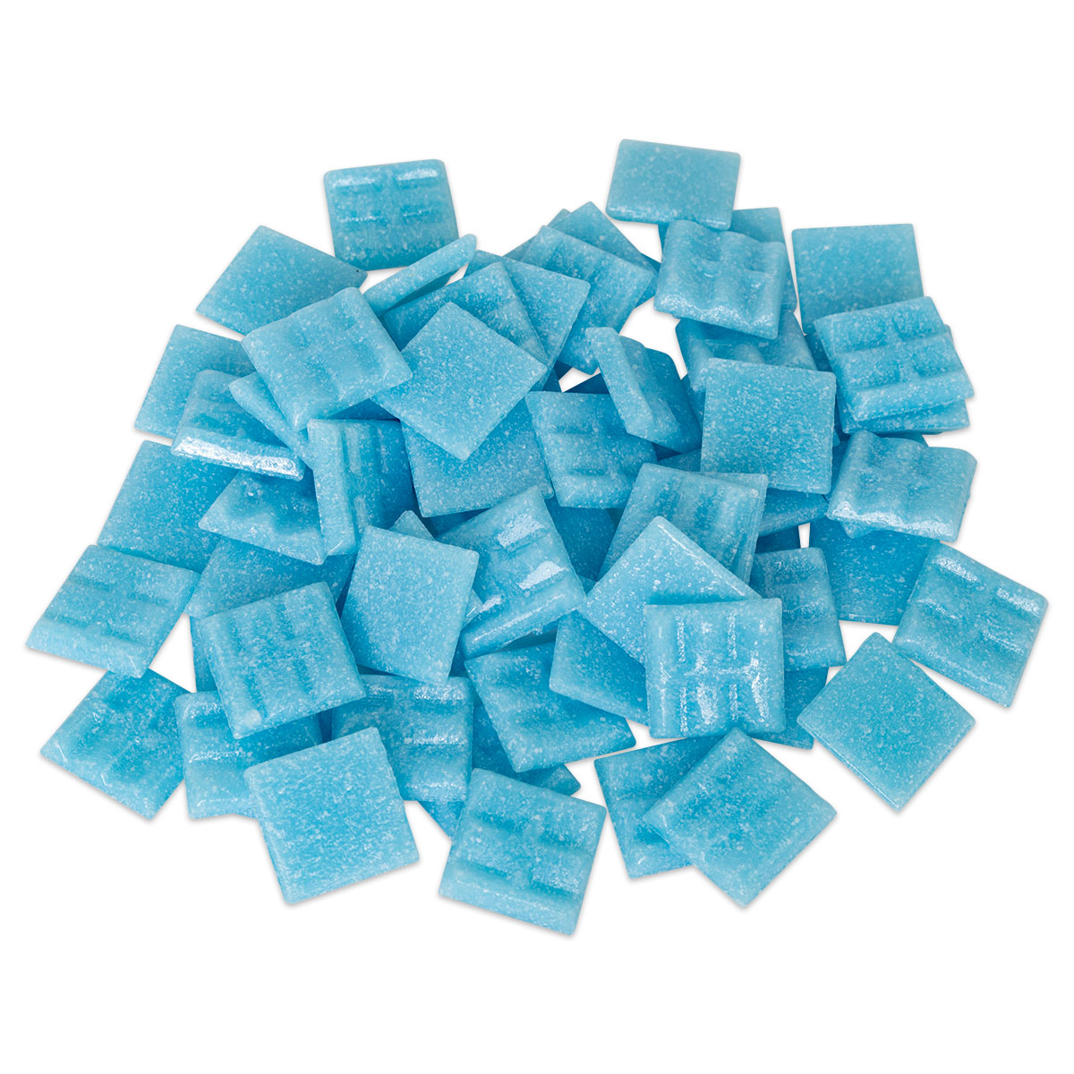 Glasmosaik Joy 10x10x4mm 1kg pastellblau Glasmosaik Joy 10x10x4mm 1kg pastellblau