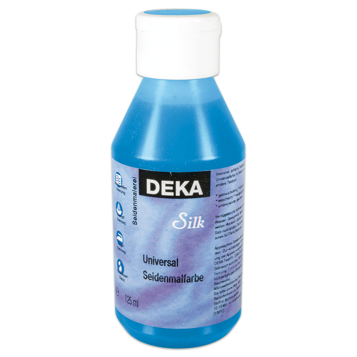 Deka-Silk Seidenmalfarbe 125ml azurblau