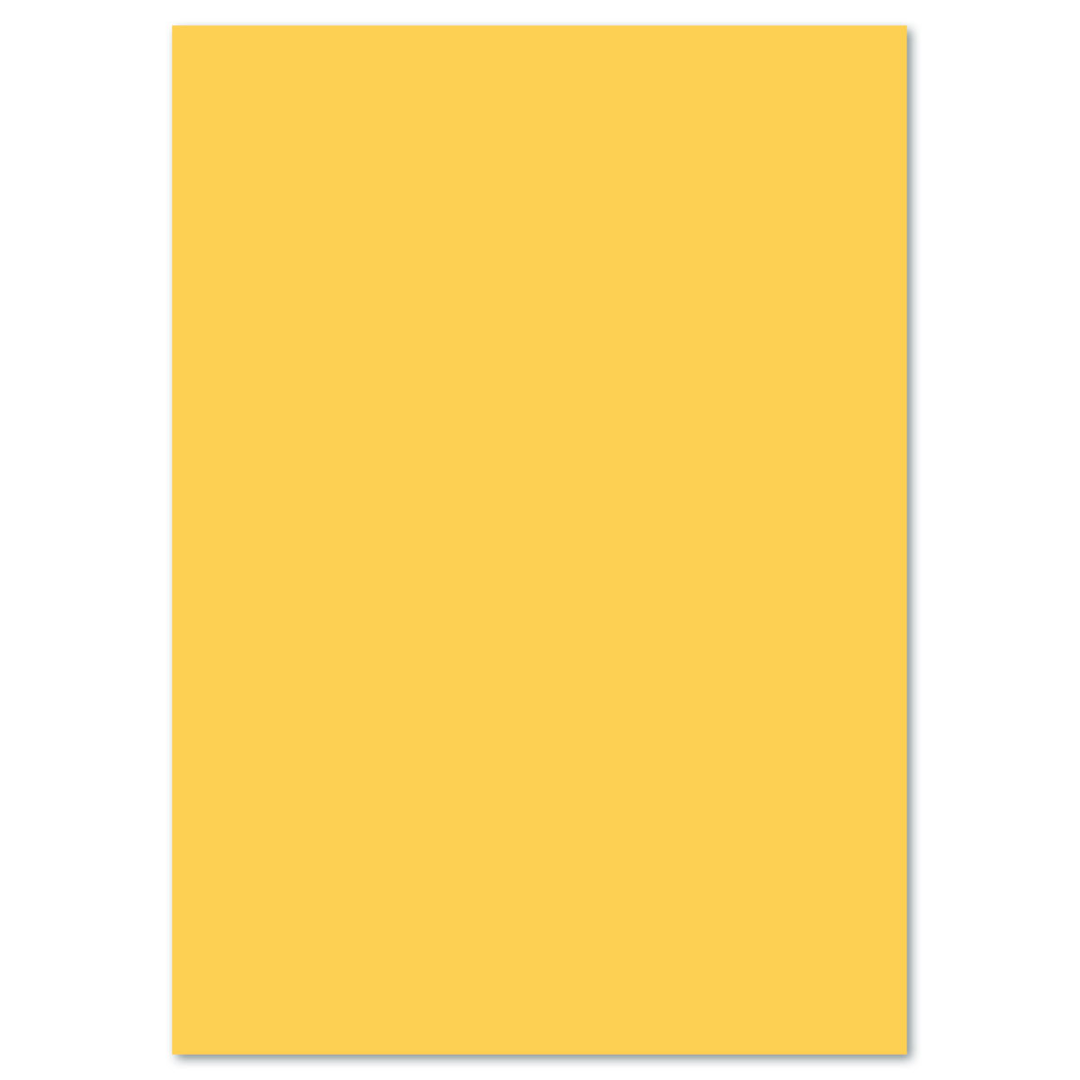 Tonpapier 130g/m² 50x70cm 10 Bl. gold matt