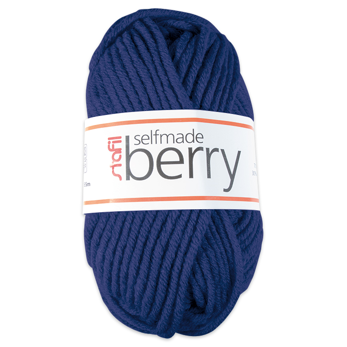 Wolle Berry 6-7mm 50g jeans