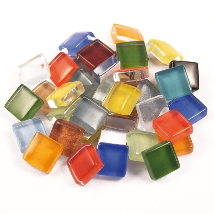 56600199z3JJ5M6XEyC2F Mosaik Soft-Glas 10x10x4mm 200g bunt mix
