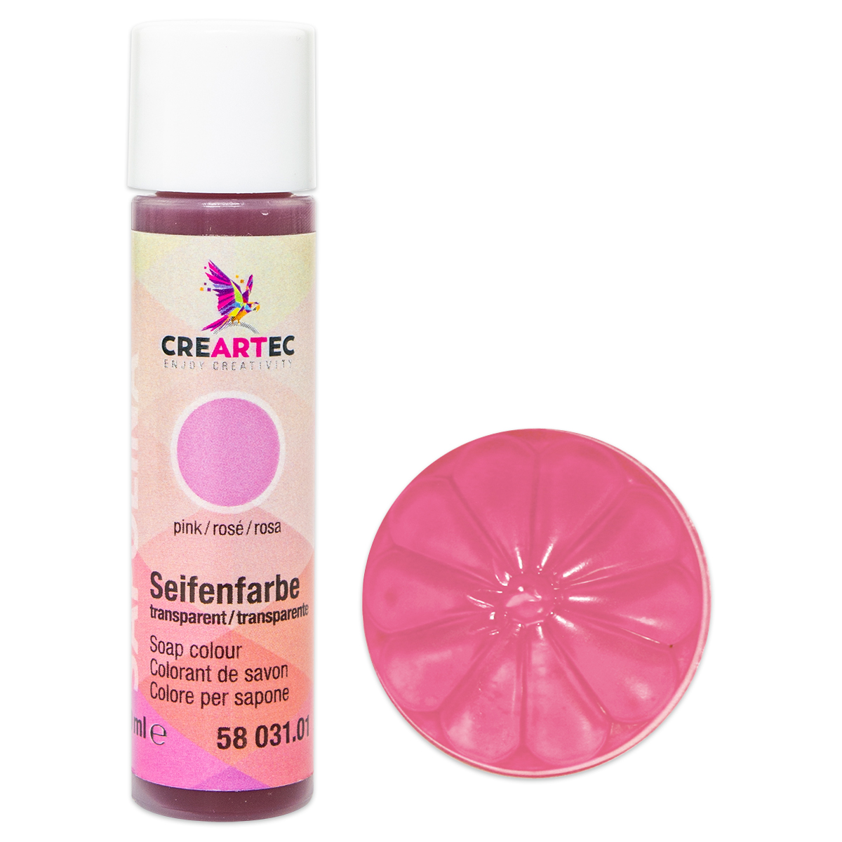52658310112ER6rm5LGy68 Sapolina Seifenfarbe 10ml transparent rose