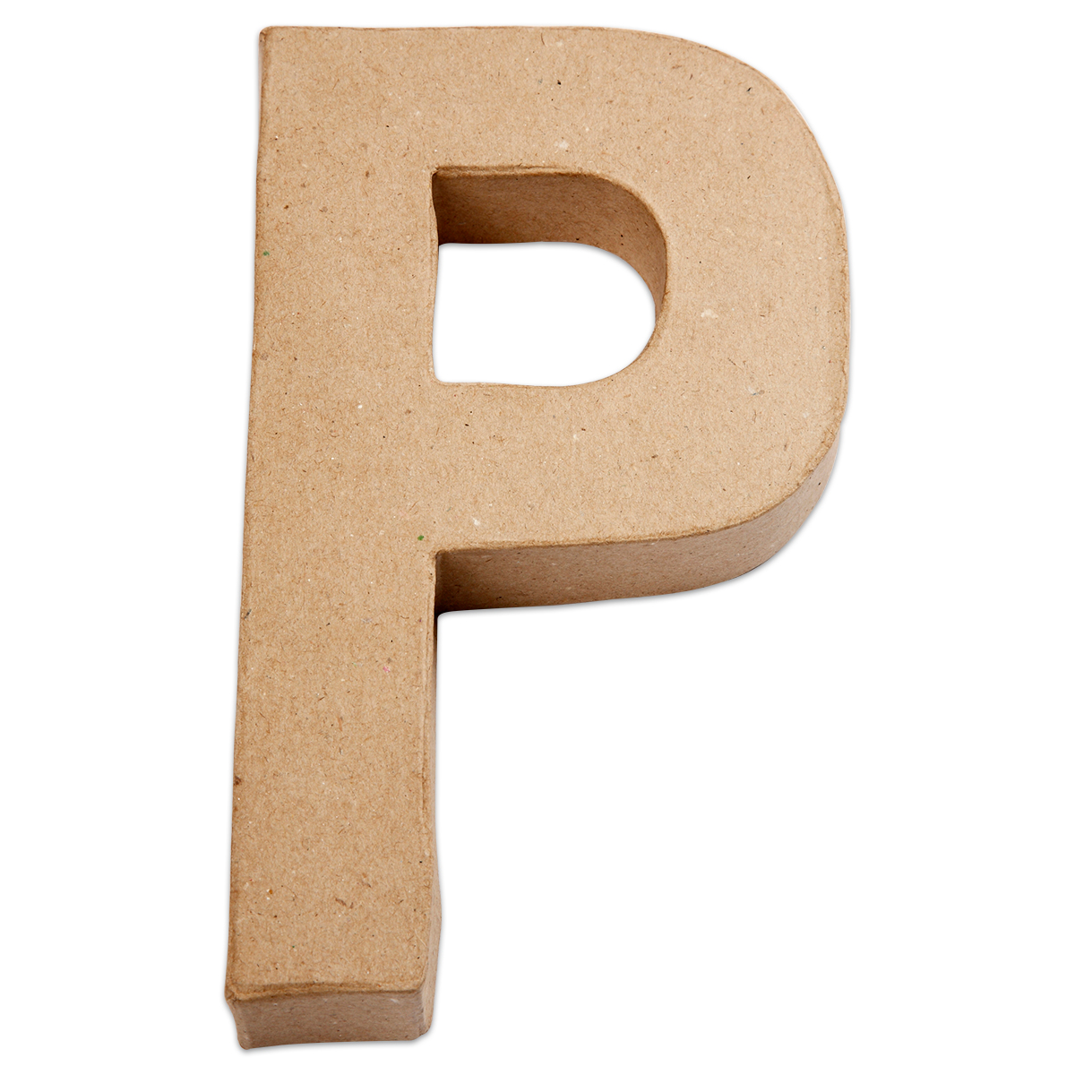 Buchstabe P Pappmaché ca. 200hx115bx25mm