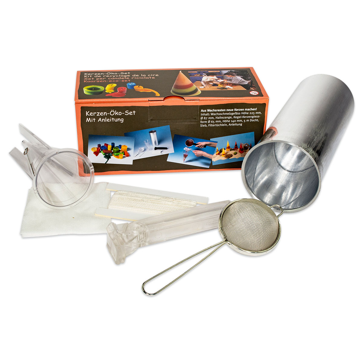 50119319sxV0vAfrLw2SX Kerzen Recycling-Set