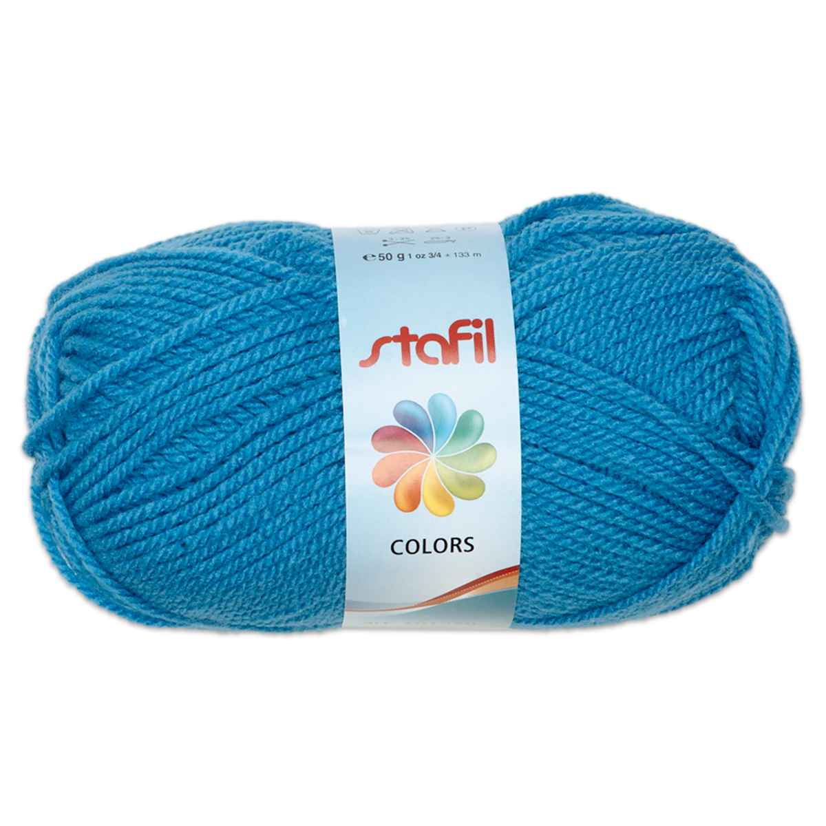 Wolle Colors 50g mittelblau