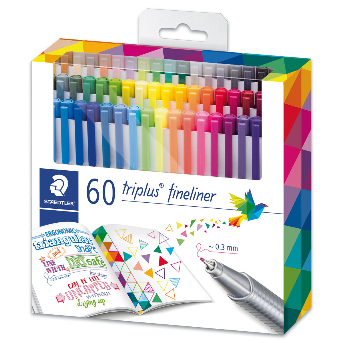 triplus fineliner 334 Strichbreite 0,3mm 60 St./Farben