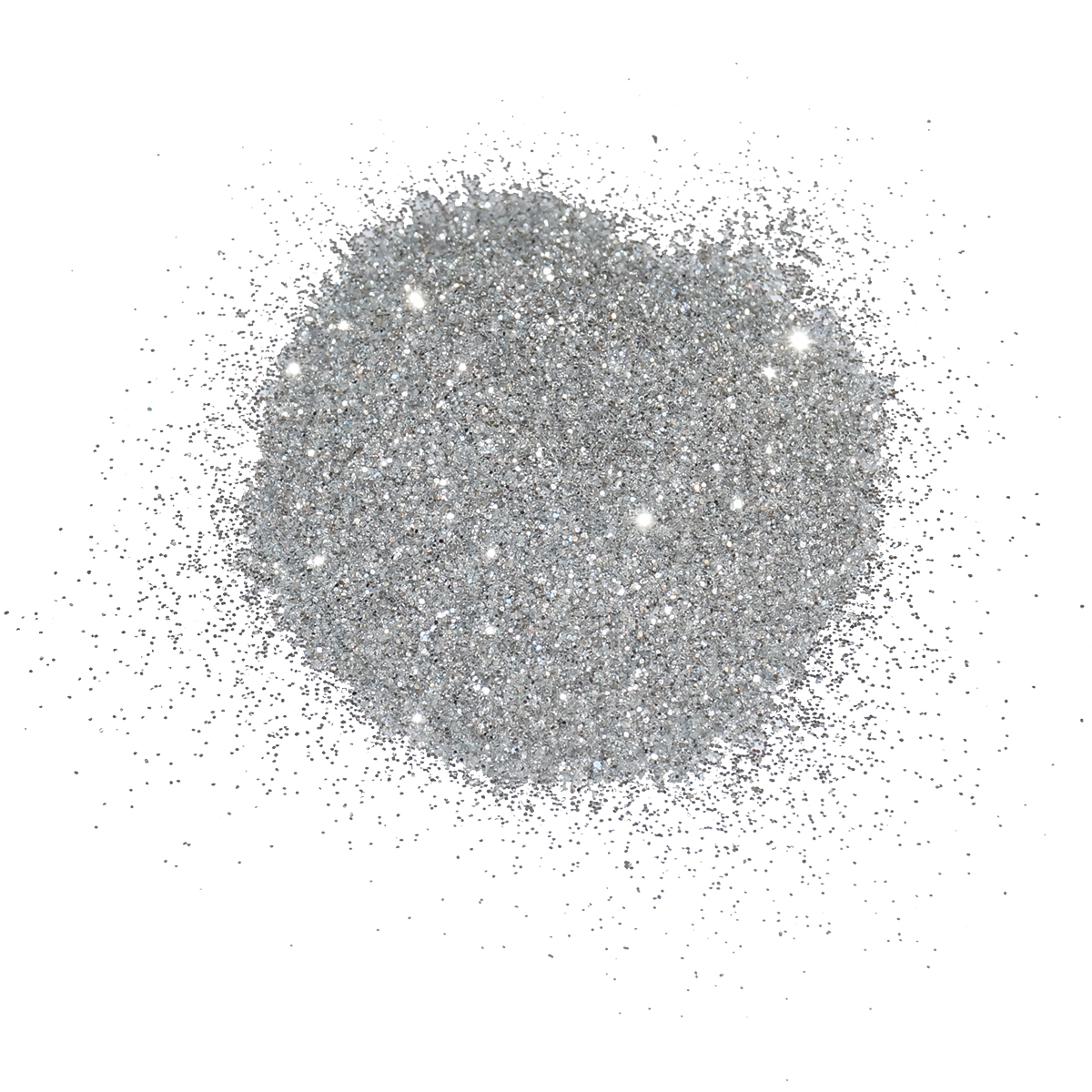 Glitzerpulver für Fugenmasse 50g silberfarben