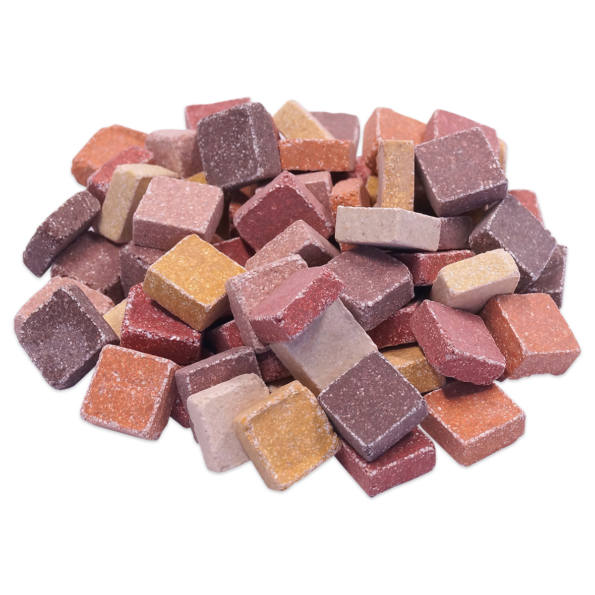 Byzantic-Mosaik ca. 4mm 10x10mm 1kg Terra Mix Byzantic-Mosaik ca. 4mm 10x10mm 1kg Terra Mix