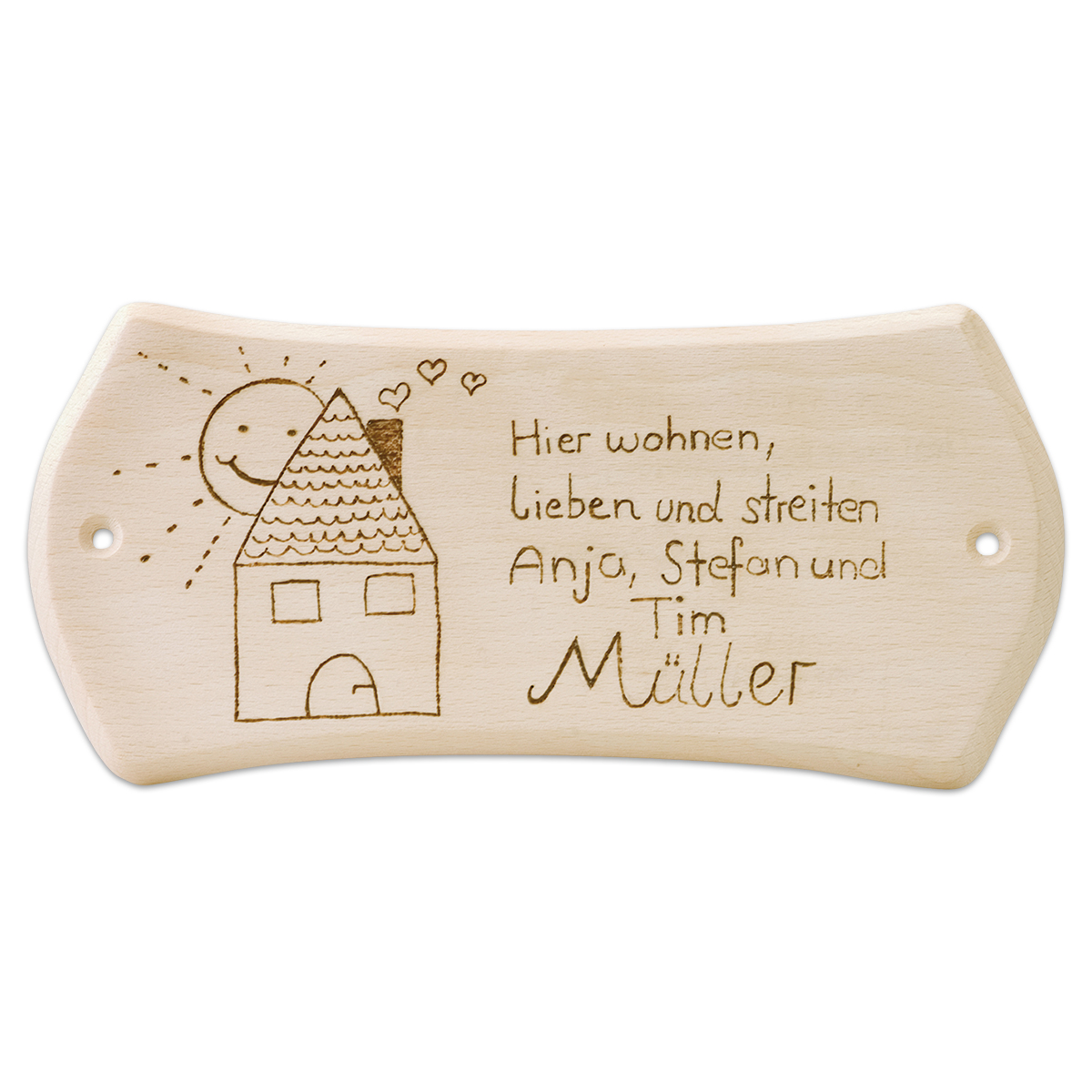 58700013_1U5QtkEATpSoQk Türschild geschwungen Holz 22x10,5x1cm 3 St. natur