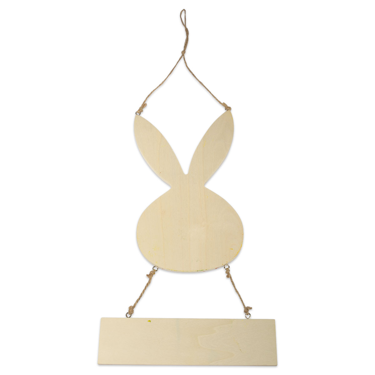 Hase mit Schild Holz 29,5x19,2x0,7cm natur Hase mit Schild Holz 29,5x19,2x0,7cm natur