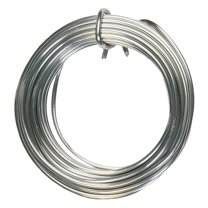 Aludraht 1mm 5m silberfarben