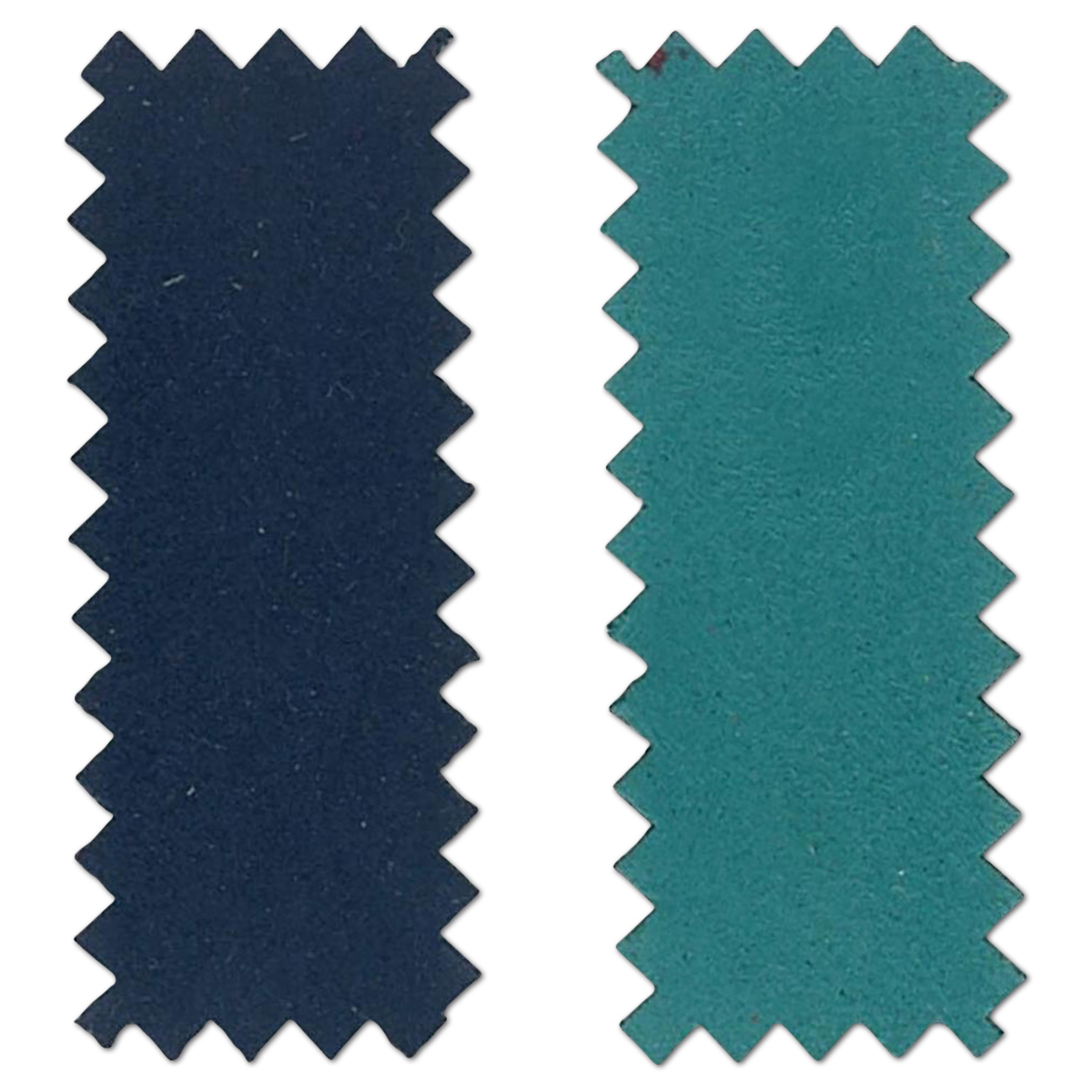 Doppelseitiger Samt ca. 1mm 50x70cm blau/türkis