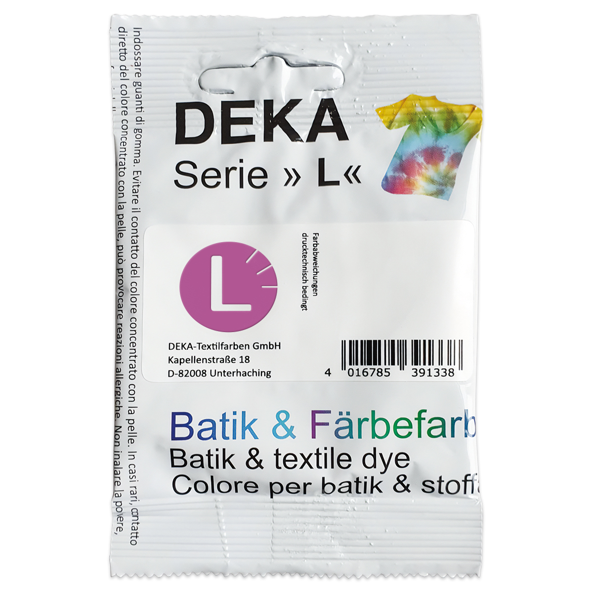 Deka-Serie L Textilfarbe 10g karmoisin