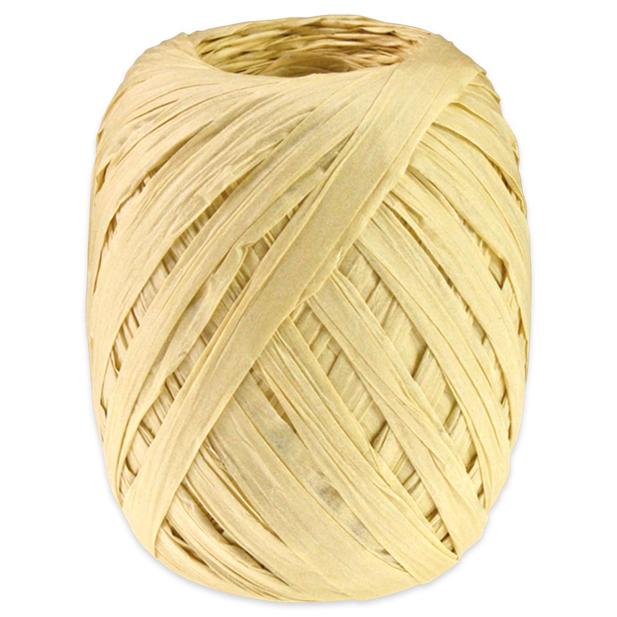 53837104MjyzVsBvGPdJJ Paper-Raffia Bastband 10mm 30m creme