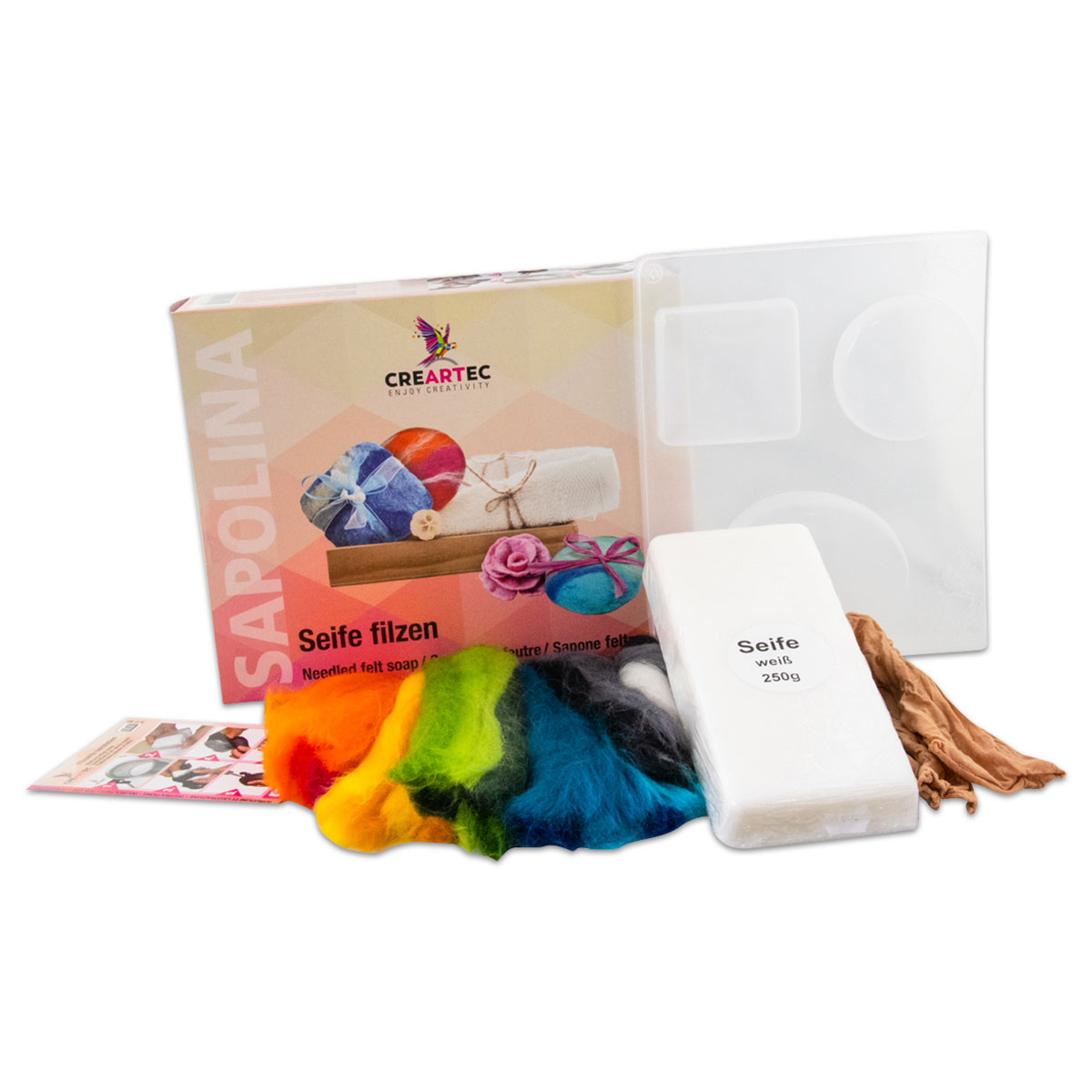 52657997QgMZBeZZGPJfu Seife filzen Geschenkpackung
