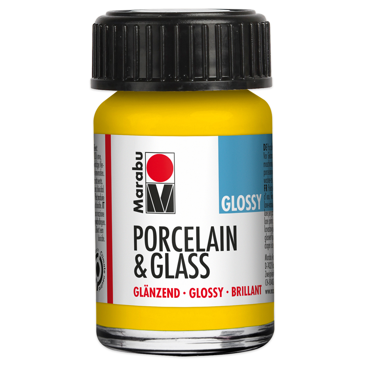 Marabu Porzellan- & Glasmalfarbe 15ml sonnengelb