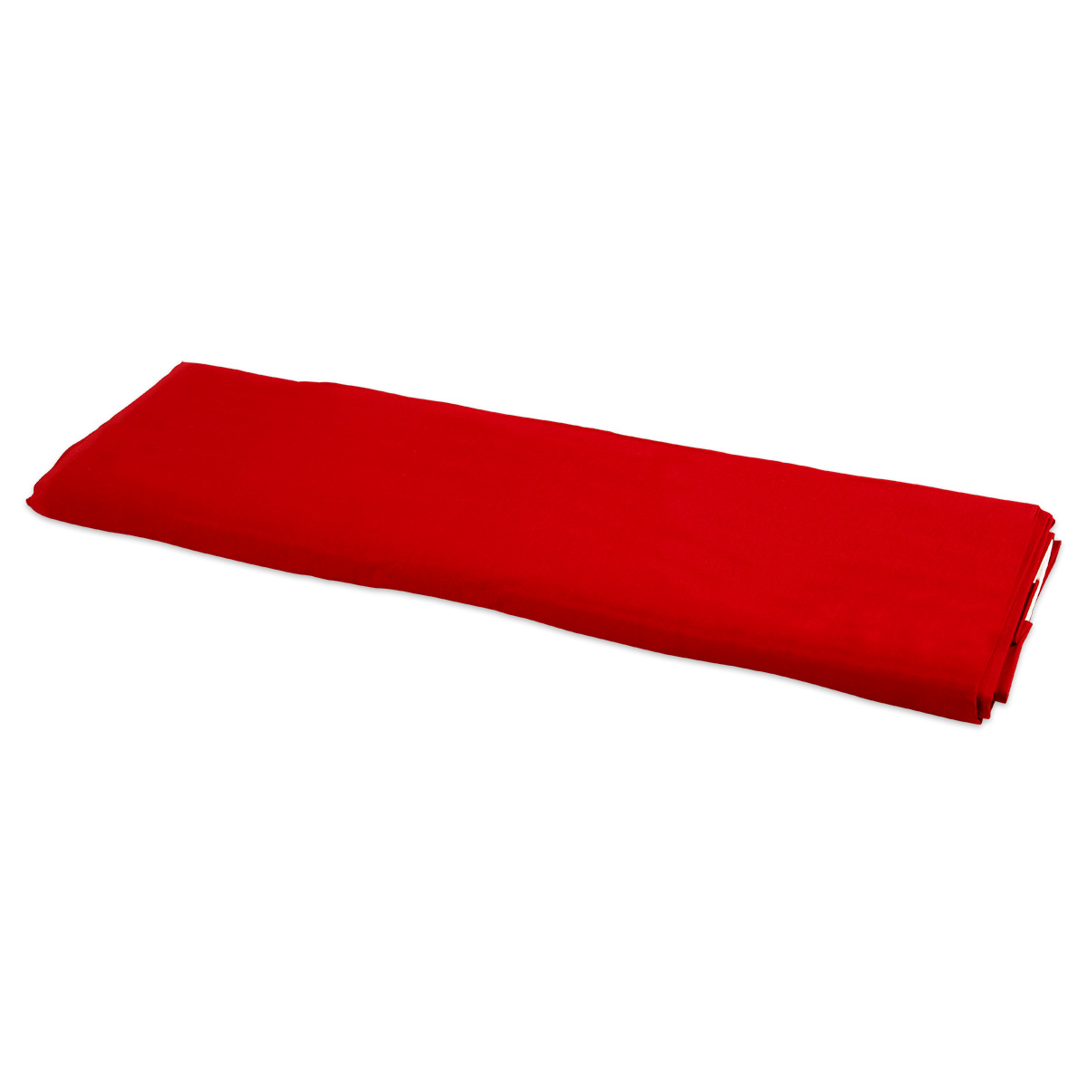 Baumwollstoff Meterware ca. 142cm breit uni rot