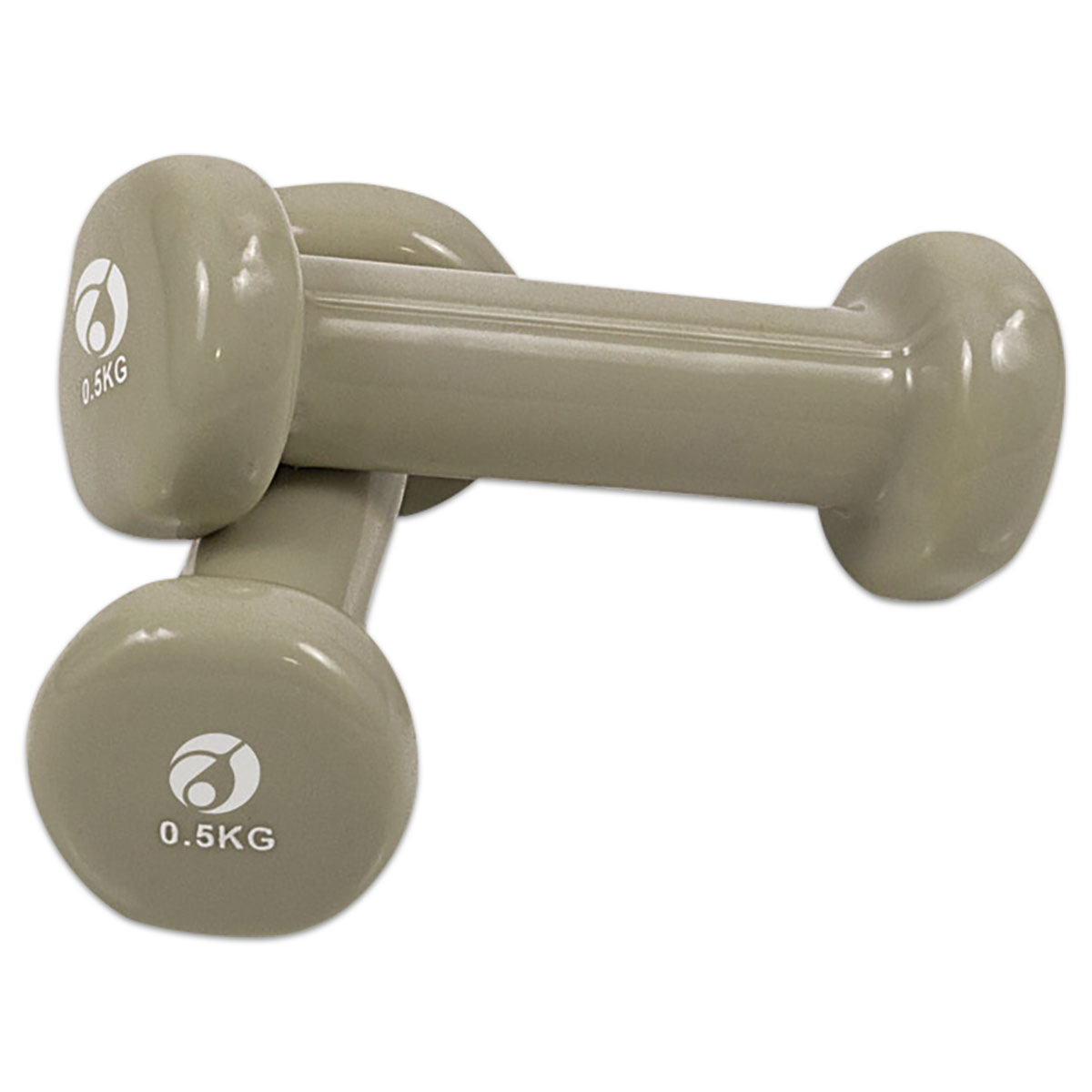 AFH Gymnastik-Hanteln 2 St. je 0,50kg beige