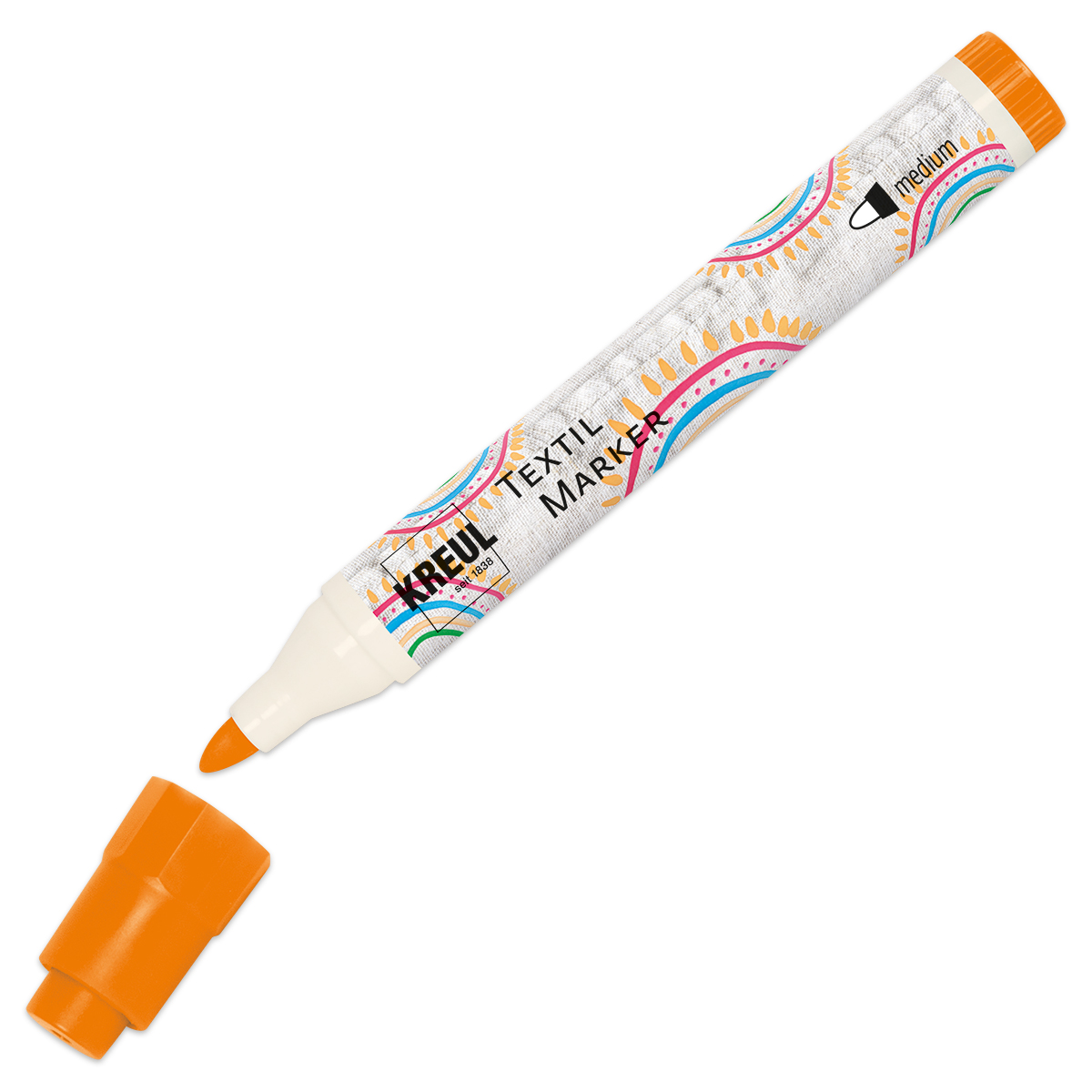 KREUL Textil Marker medium orange