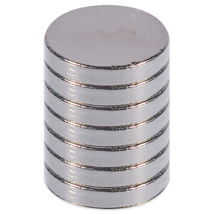 Supermagnete 2mm stark Ø 10mm 10 St.