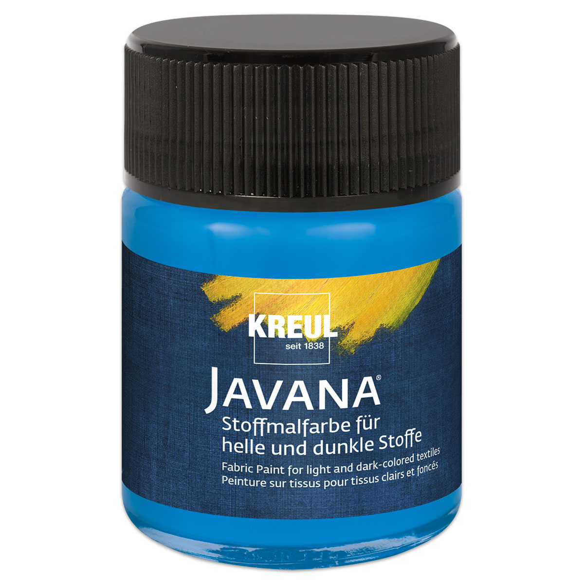 KREUL Javana Stoffmalfarbe 50ml blau