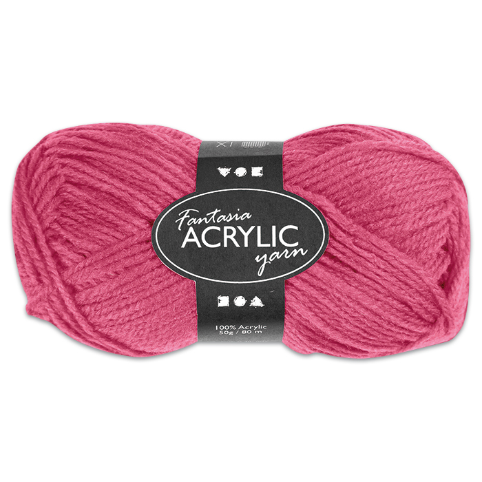 Fantasia Acryl-Wolle 50g altrosa