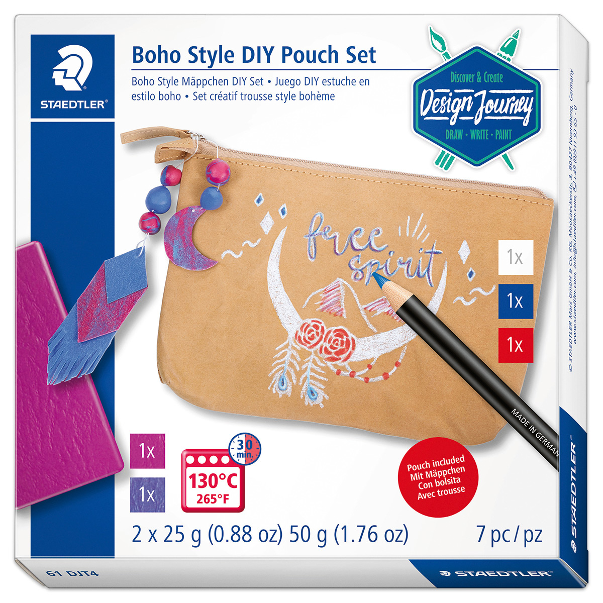 Boho Style DIY Pouch Set