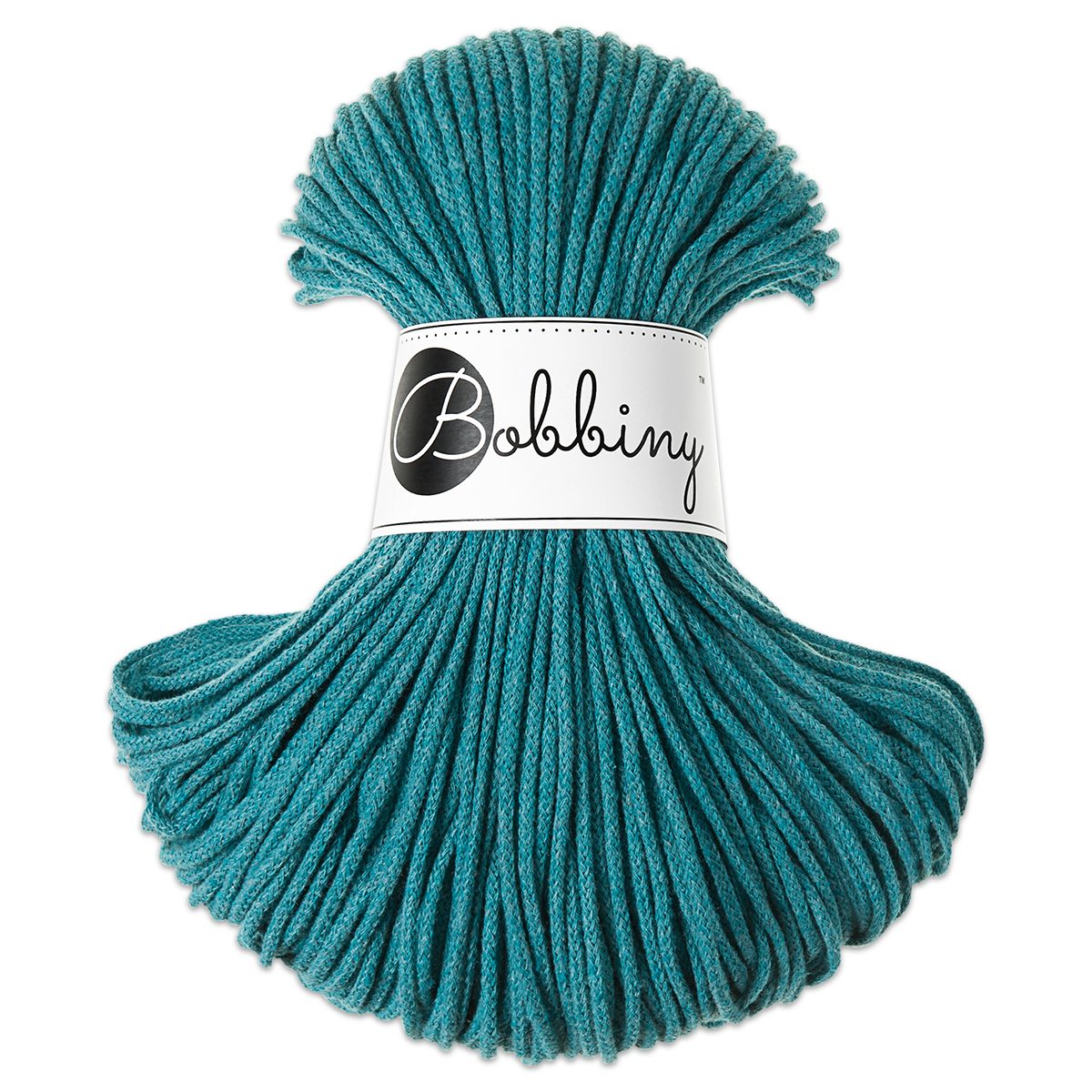 Bobbiny Rope-Garn Junior Ø 3mm teal
