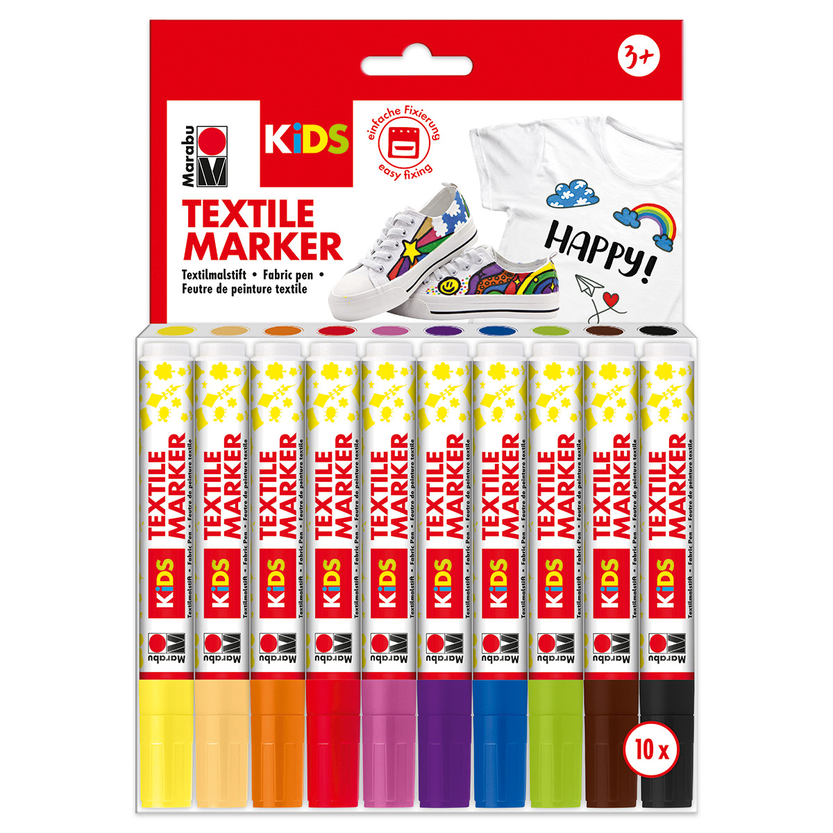 Marabu Textil Marker KiDS 10 St./Farben