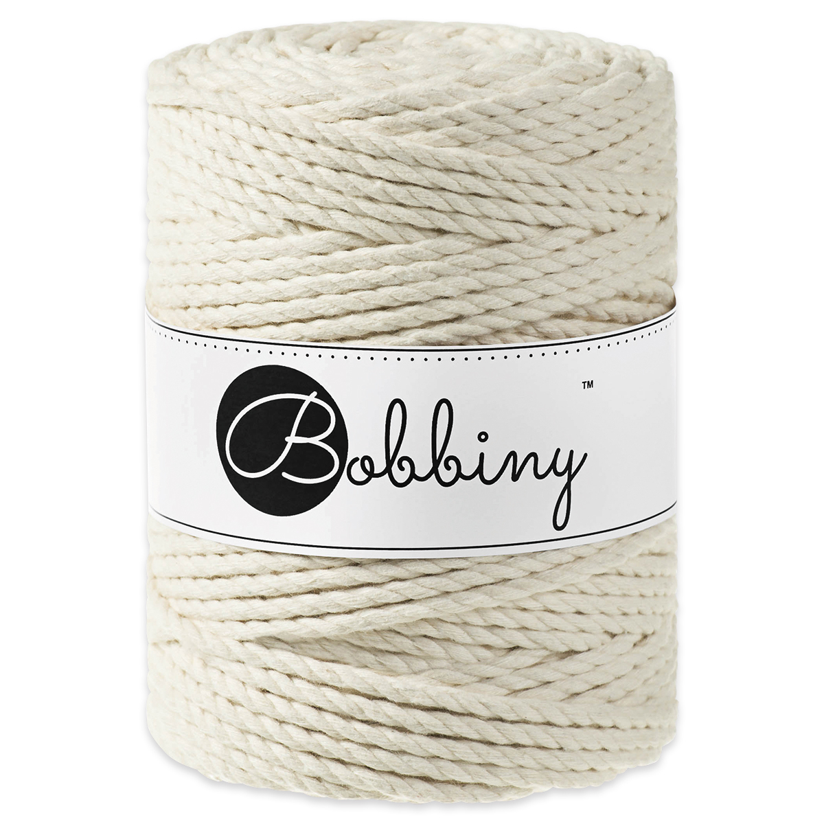 Bobbiny 3PLY Makramee-Kordel Ø 5mm natural
