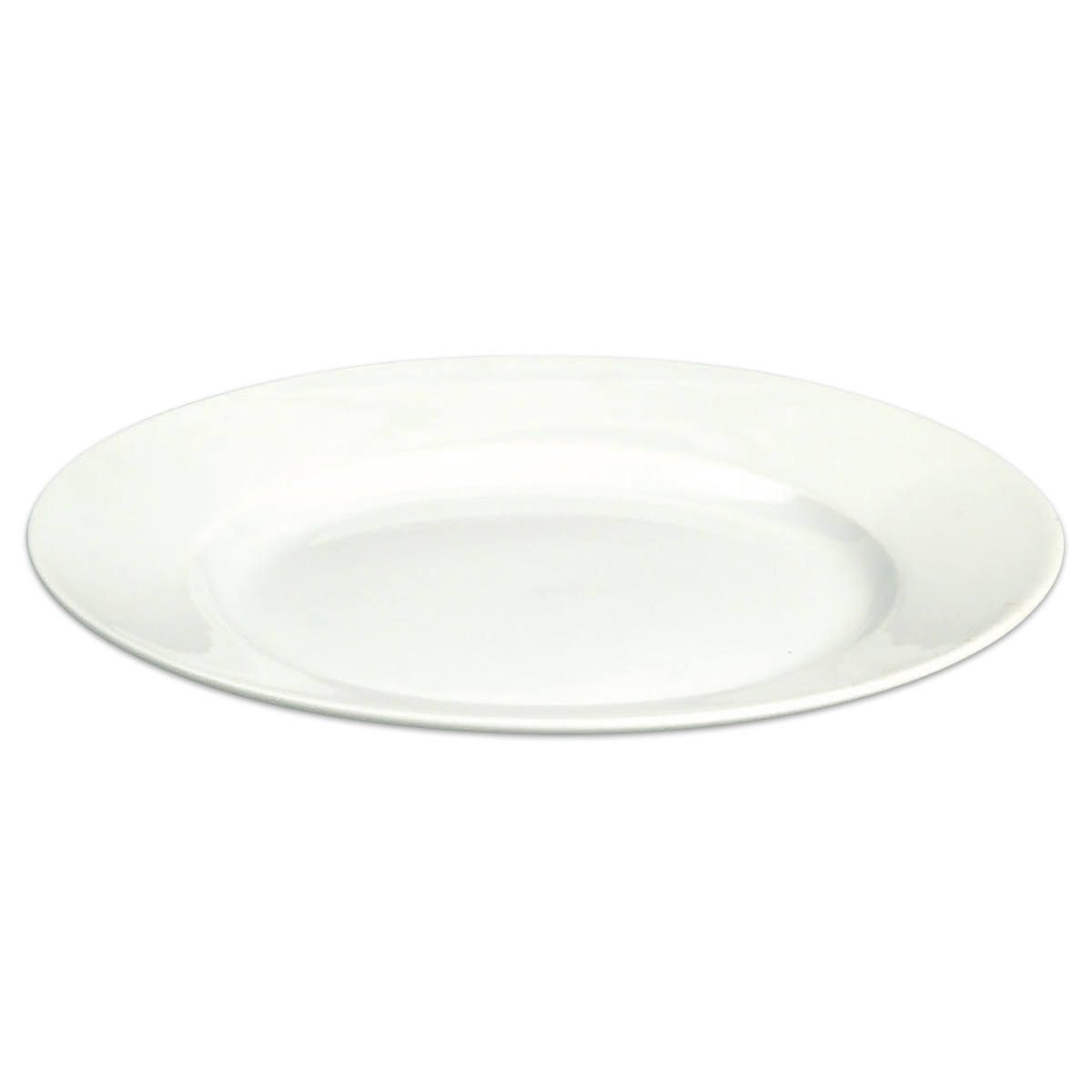 Teller Porzellan ca. Ø 19cm weiß