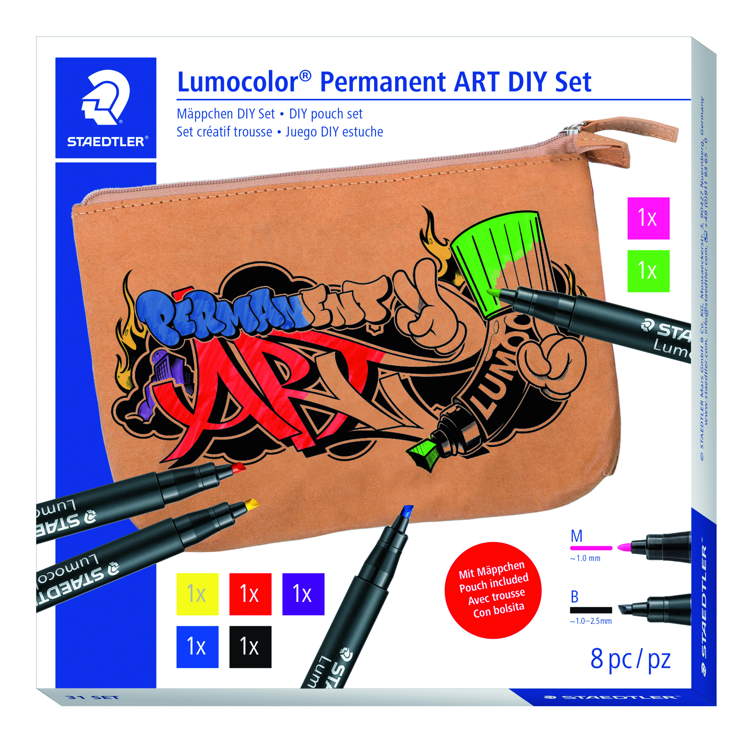 Lumocolor Mäppchen ART DIY Set