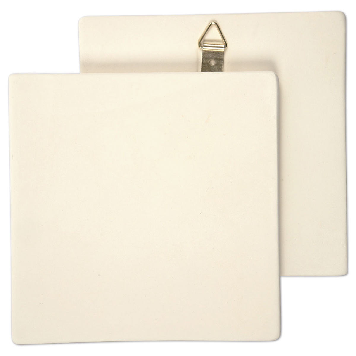 Kunstkachel Terrakotta 130x130x7mm weiß
