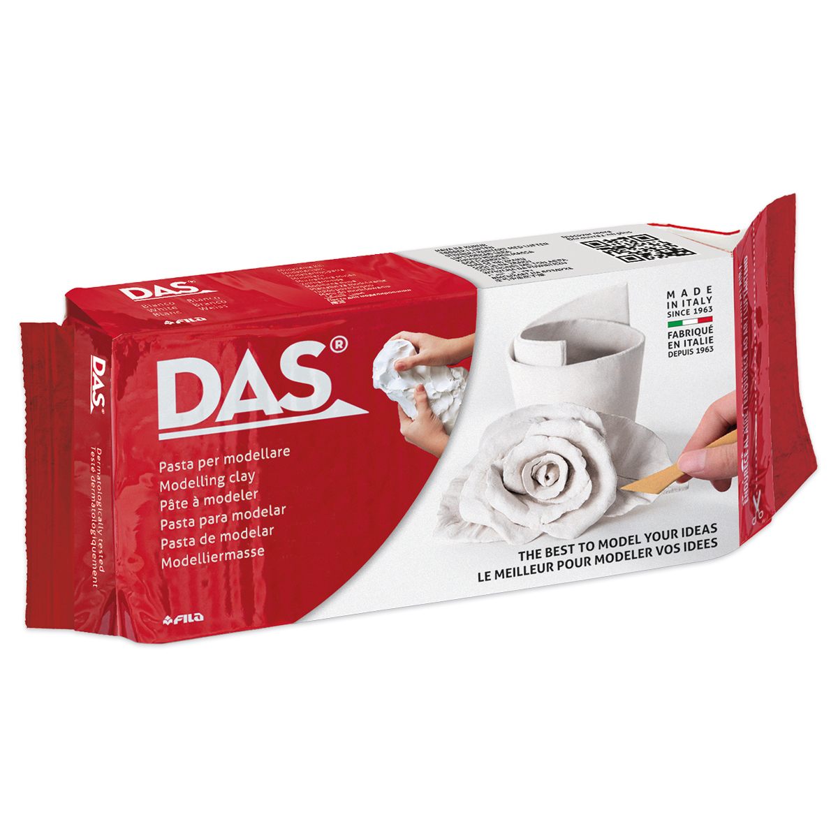 DAS White Modelliermasse 1kg