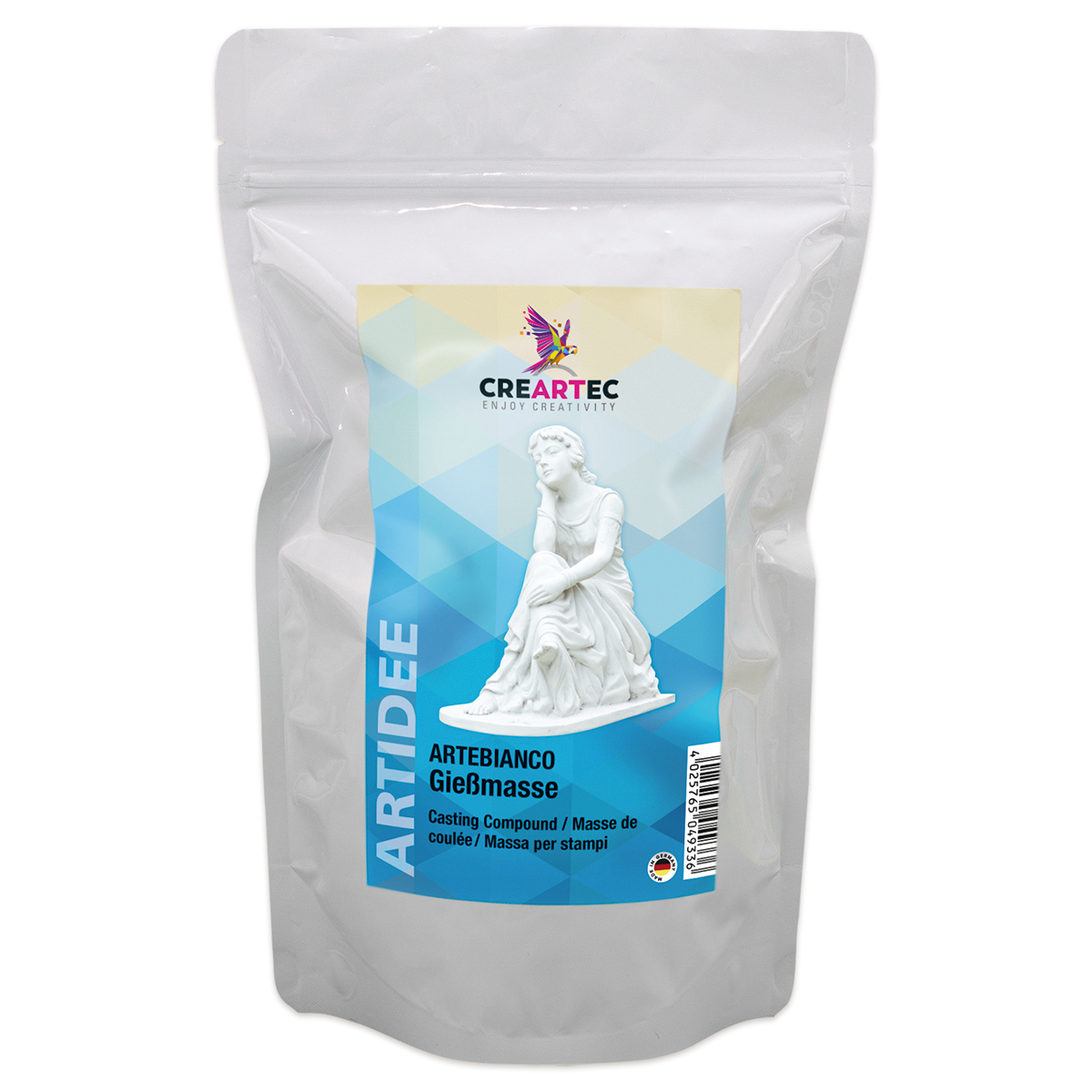 Artebianco Gießmasse 3,5 kg weiß
