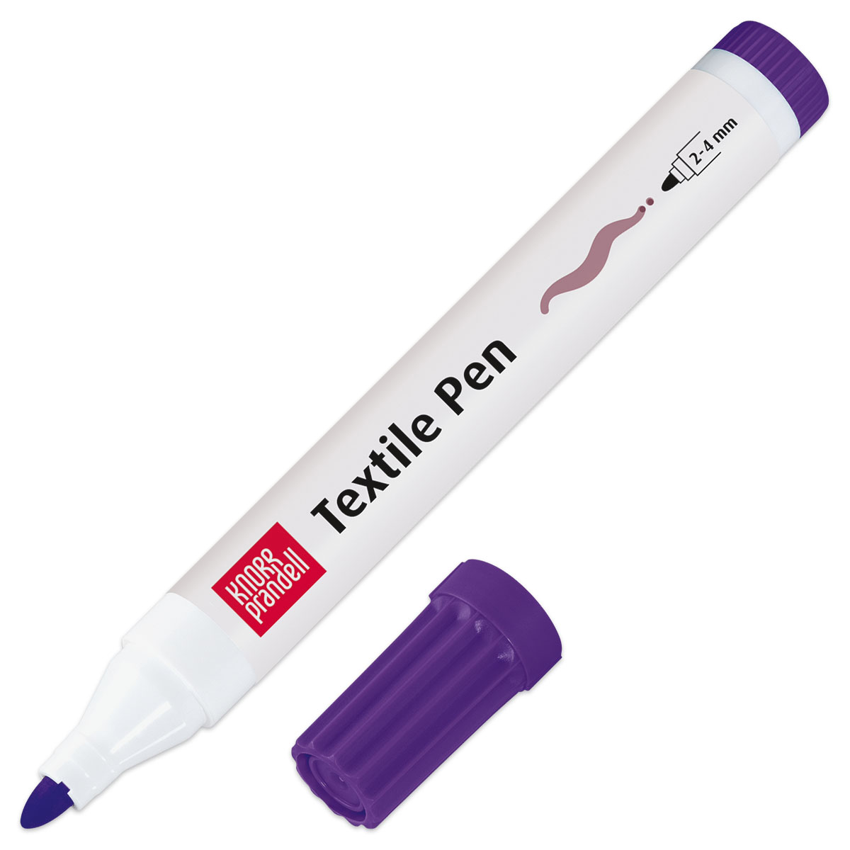 Textile Pen dick violett