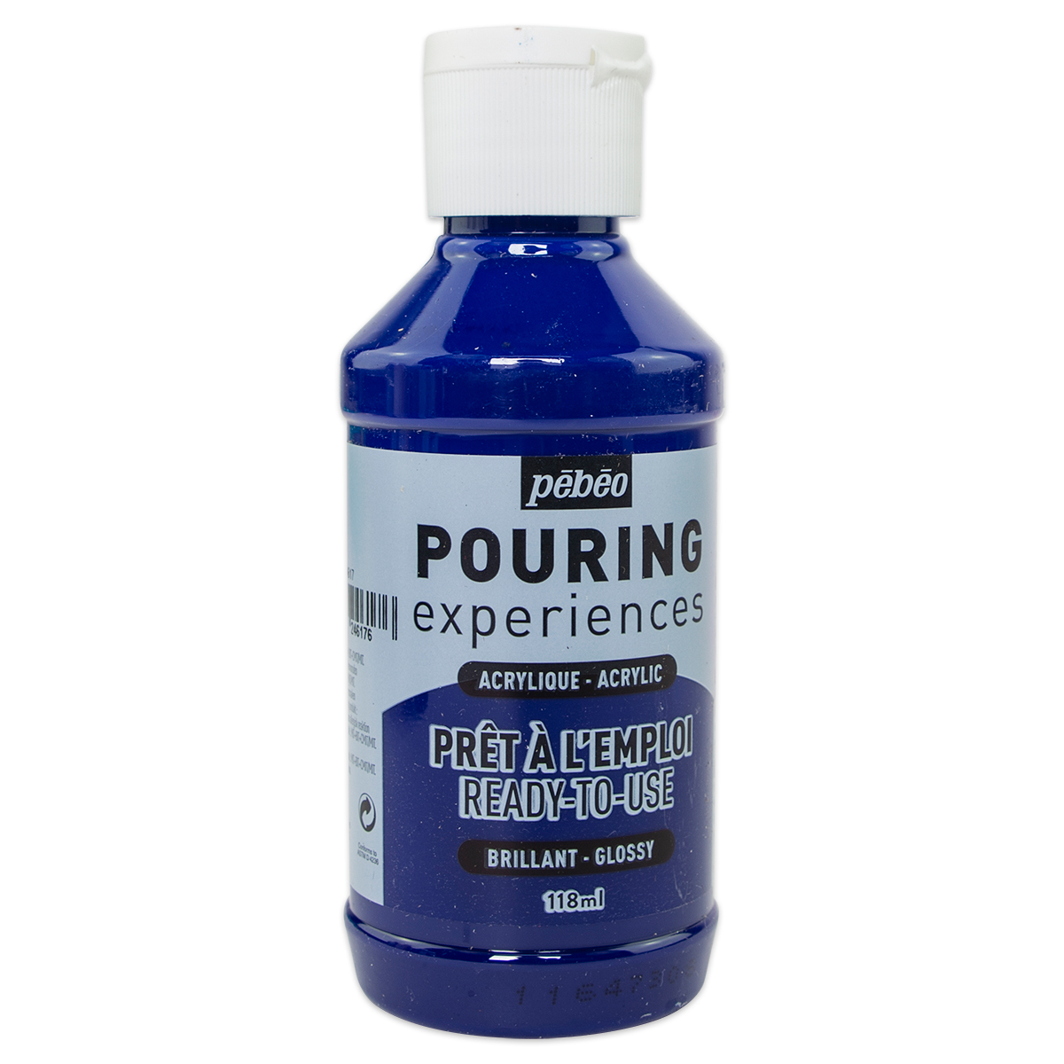 Pouring experiences 118ml cyan