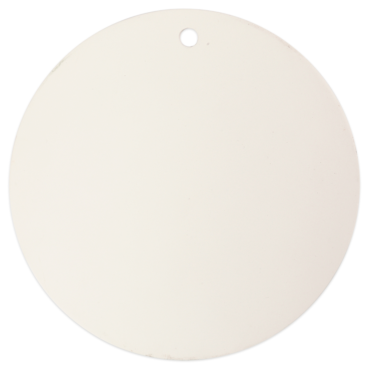 Scheibe Terrakotta Ø 20cm weiß