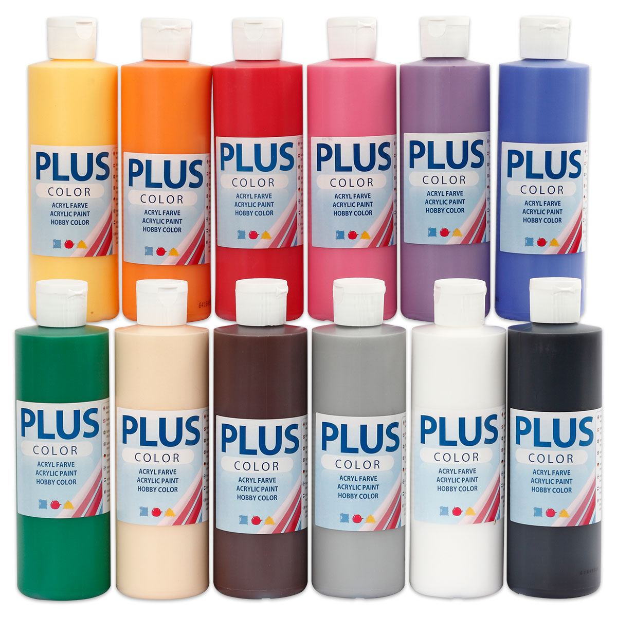 50339494Z0Cl8oygE6P6O Plus Color Bastelfarbe 12 Farben à 250ml