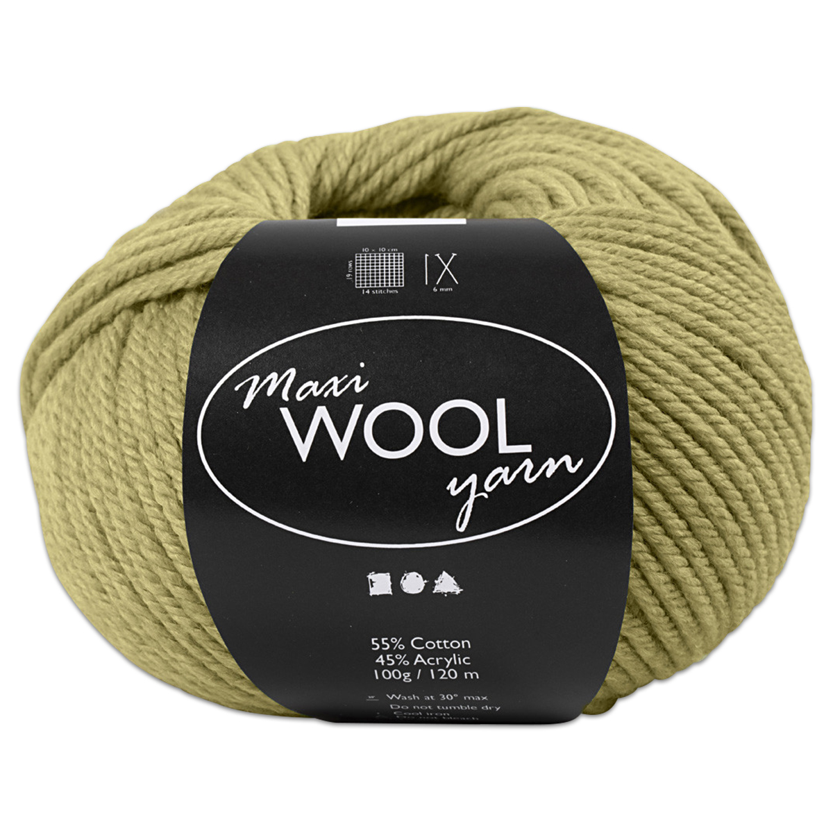 Garn Maxi-Wolle ca. 100g hellgrün