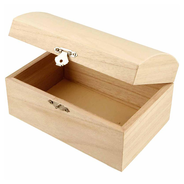 Runddeckeltruhe Schnappverschluss 16,5x11cm