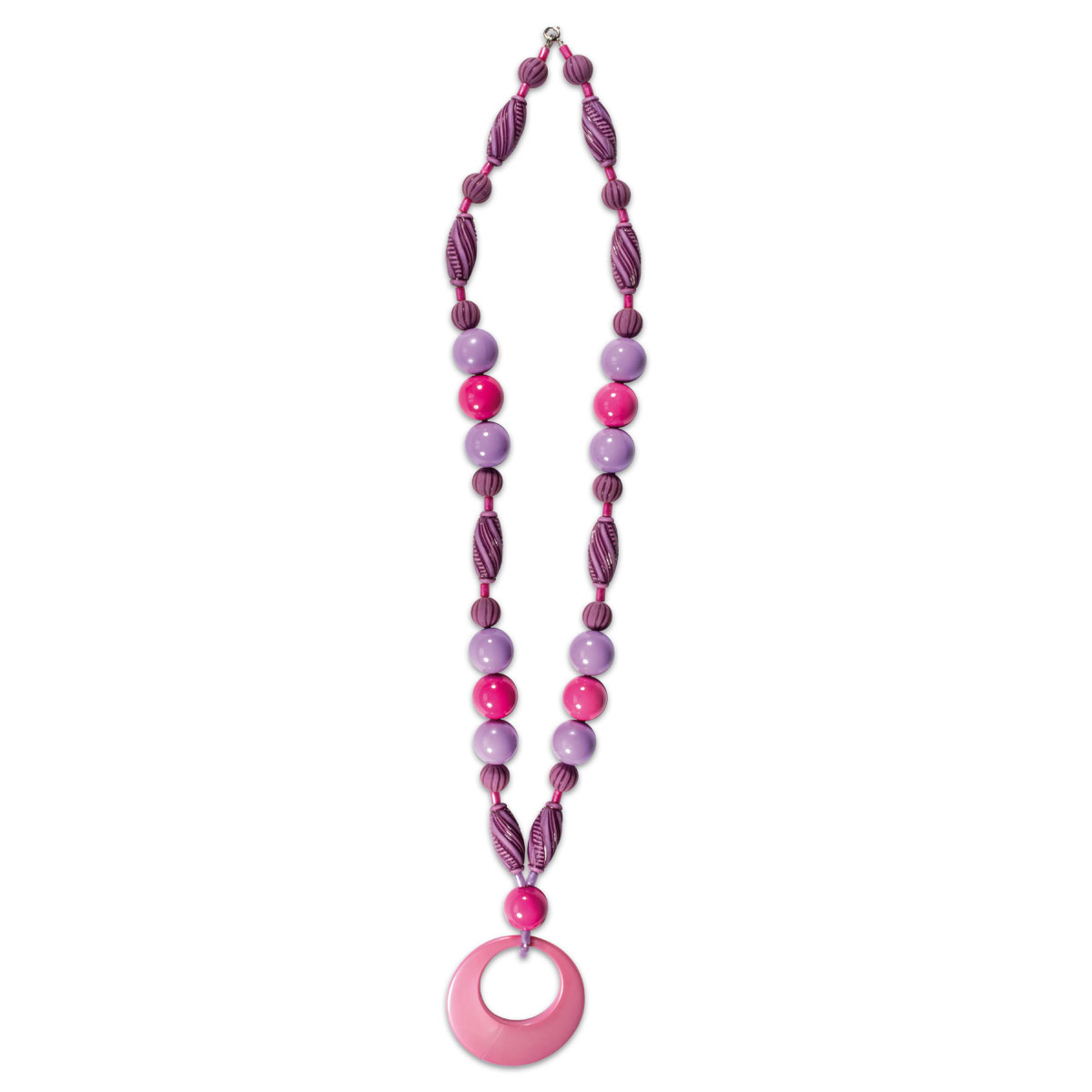 57800110_1L0c1w0W4ymIi5 Kunststoffperlen-Mix 4-40mm rosa-lila satt