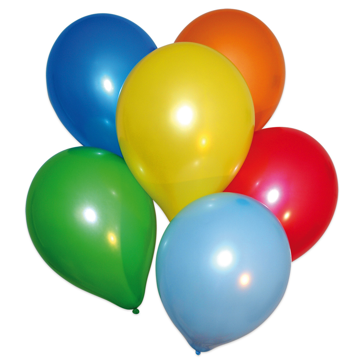 Rundballons Ø 20cm 100 St. bunt