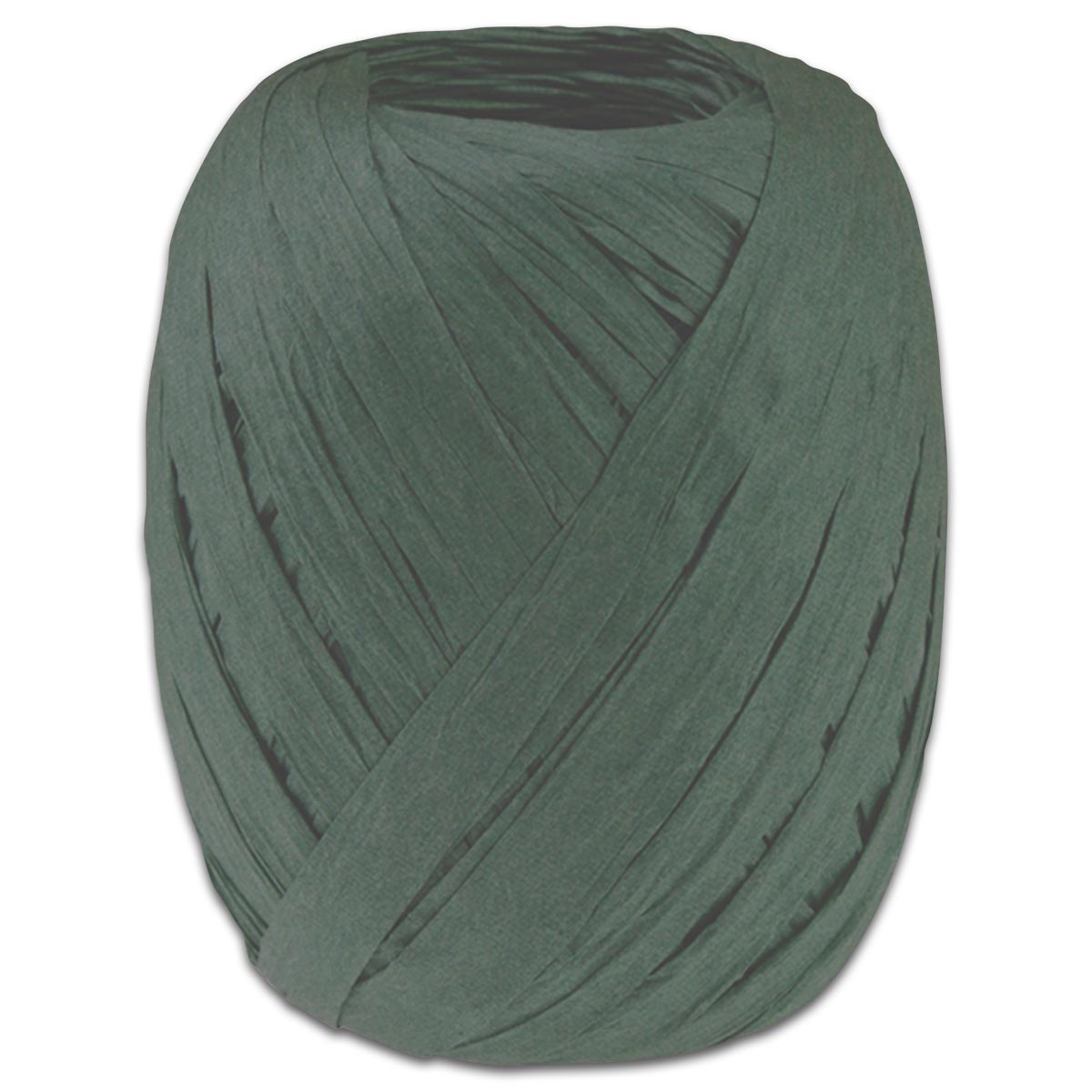 Paper-Raffia Bastband 10mm 30m tannengrün