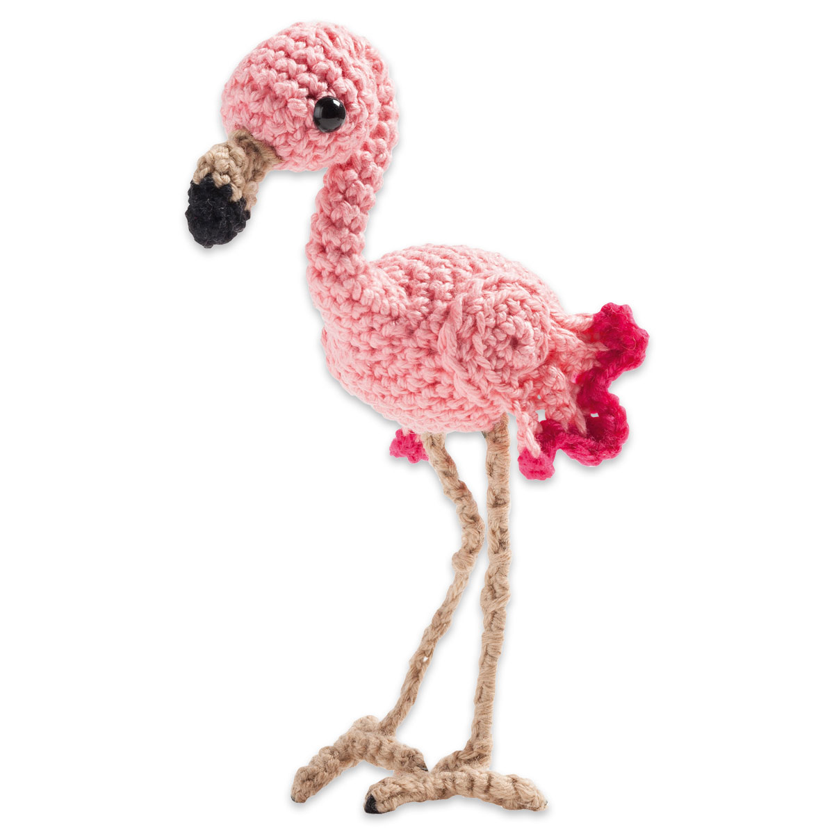 Häkel-Set Flamingo 8-10cm 5-teilig