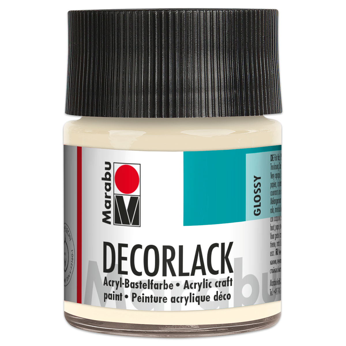 Decorlack Acryl glänzend 50ml elfenbein