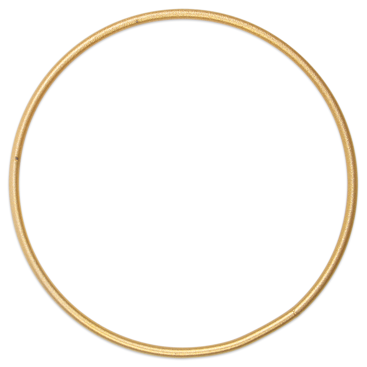 Metallring Ø 10cm ca. 3mm goldfarben beschichtet Metallring Ø 10cm ca. 3mm goldfarben beschichtet