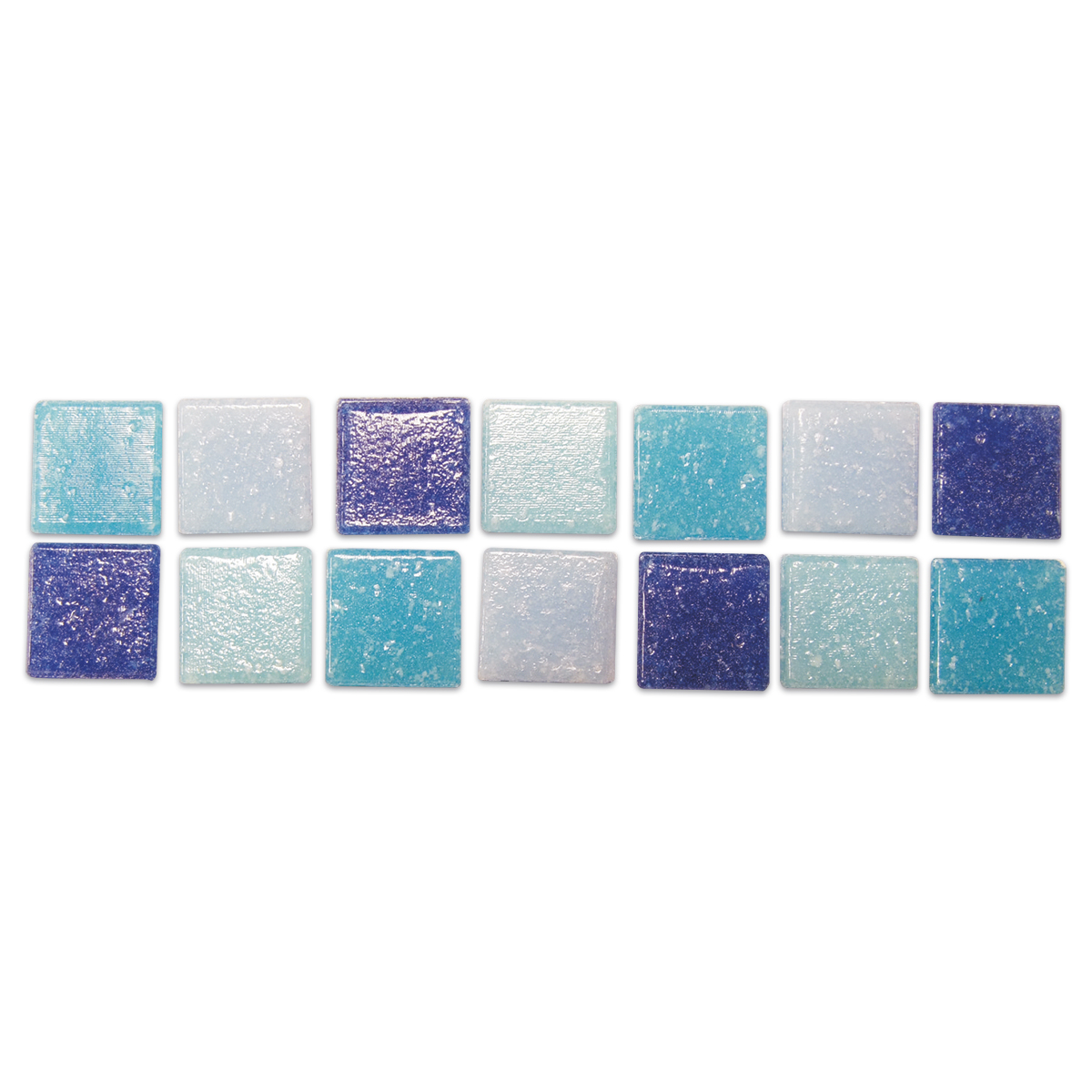 Glasmosaik Joy 20x20x4mm 200g blau mix Glasmosaik Joy 20x20x4mm 200g blau mix